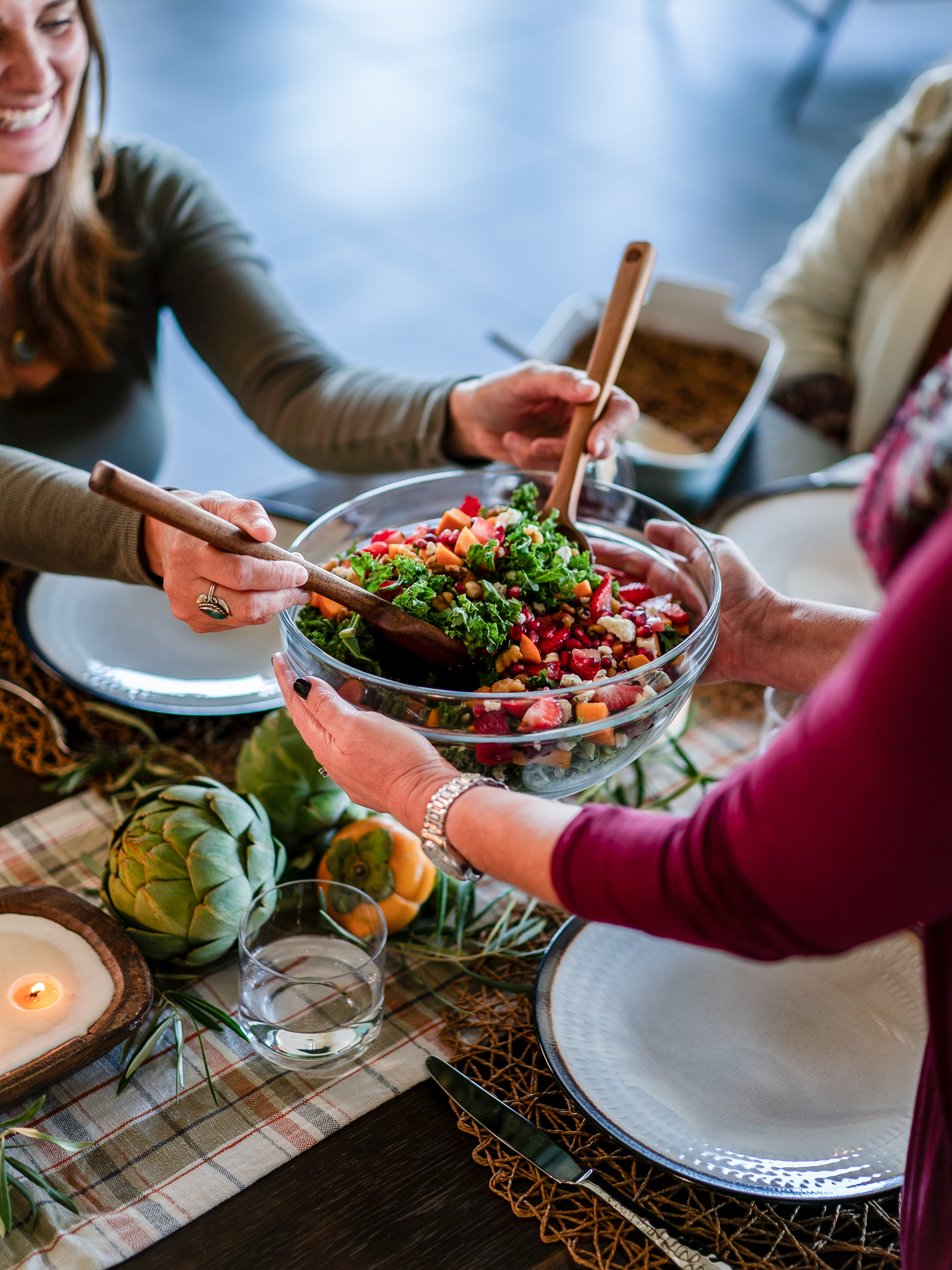 Holiday Table Setting