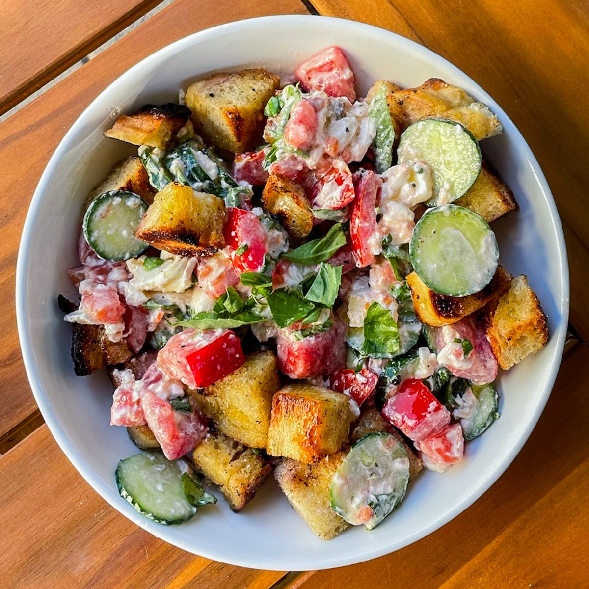 Grill Panzanella Salad