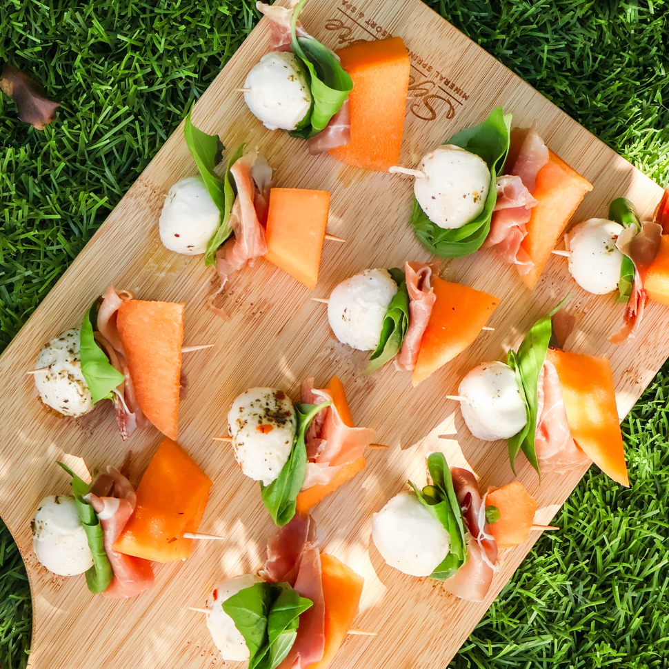 Cantaloupe Skewers