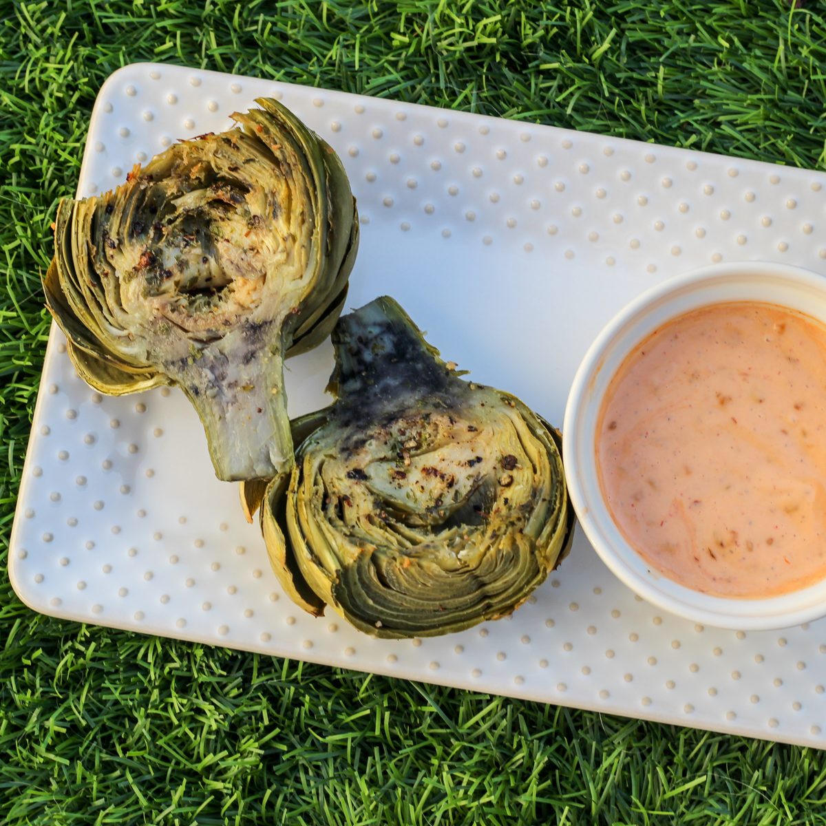 Grilled Artichokes