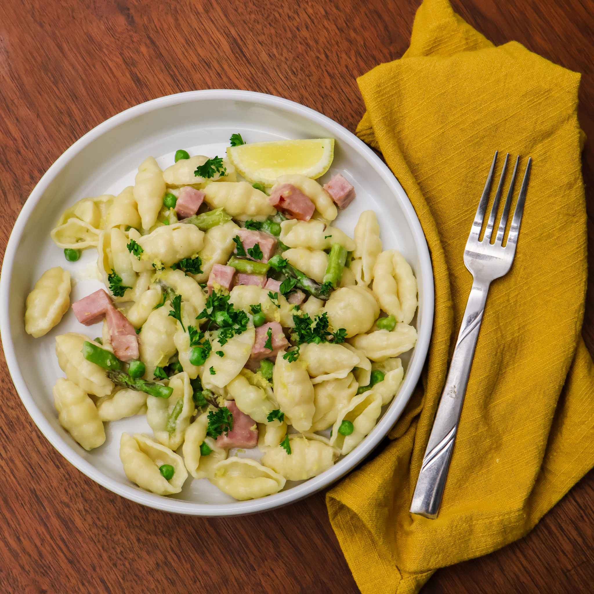 Asparagus and Pea Pasta