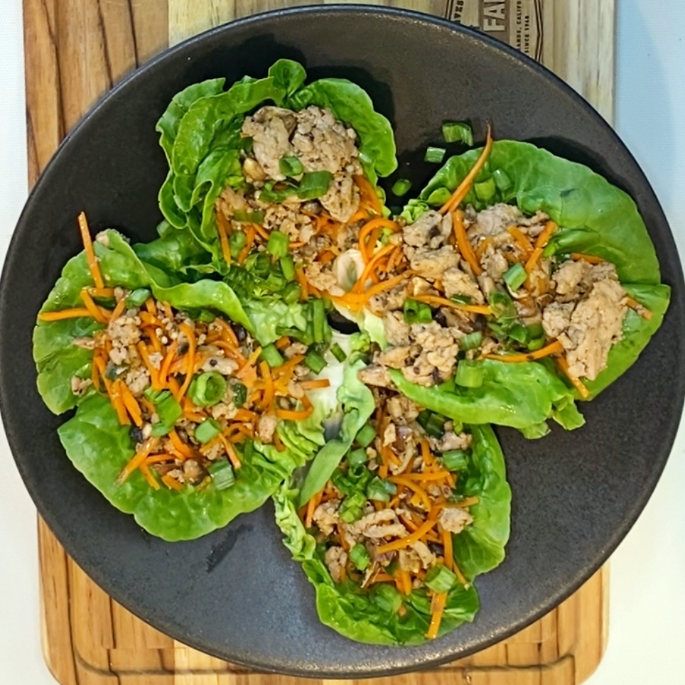 Asian Turkey Lettuce Wraps