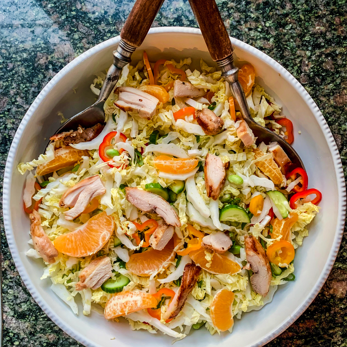 Napa Orange Chicken Salad