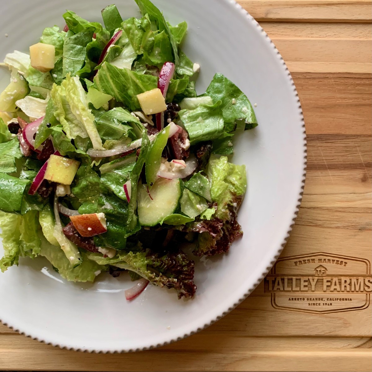 Apple Cherry Feta Salad