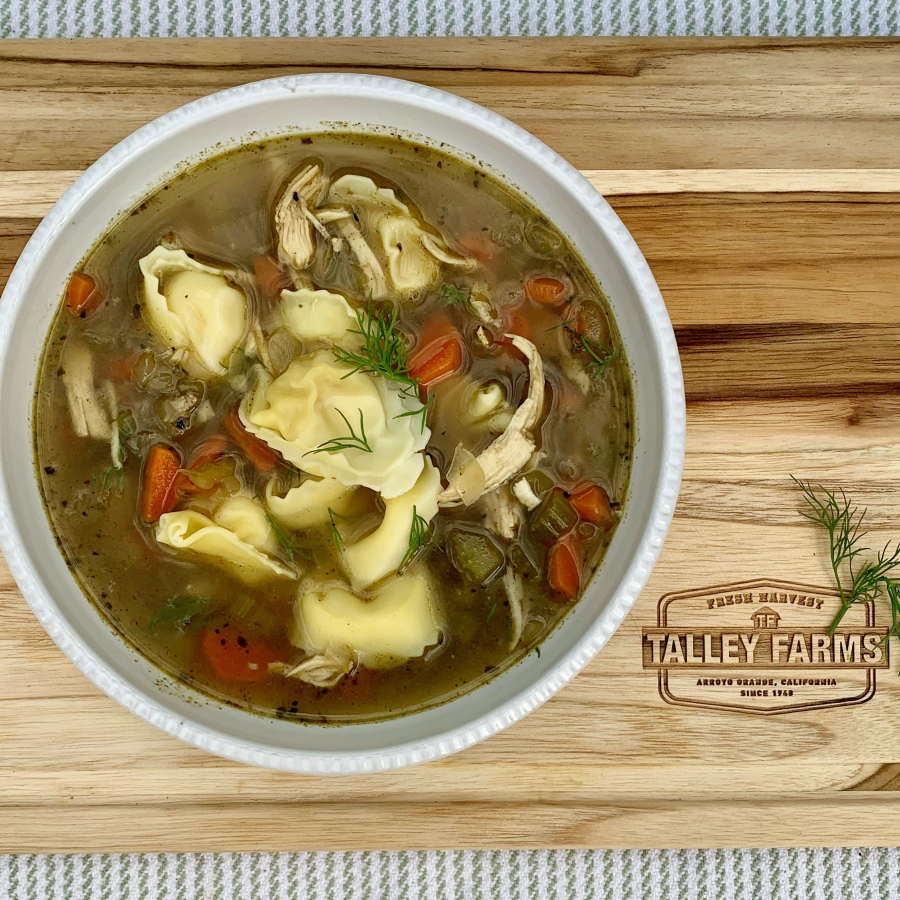 Chicken Tortellini Soup