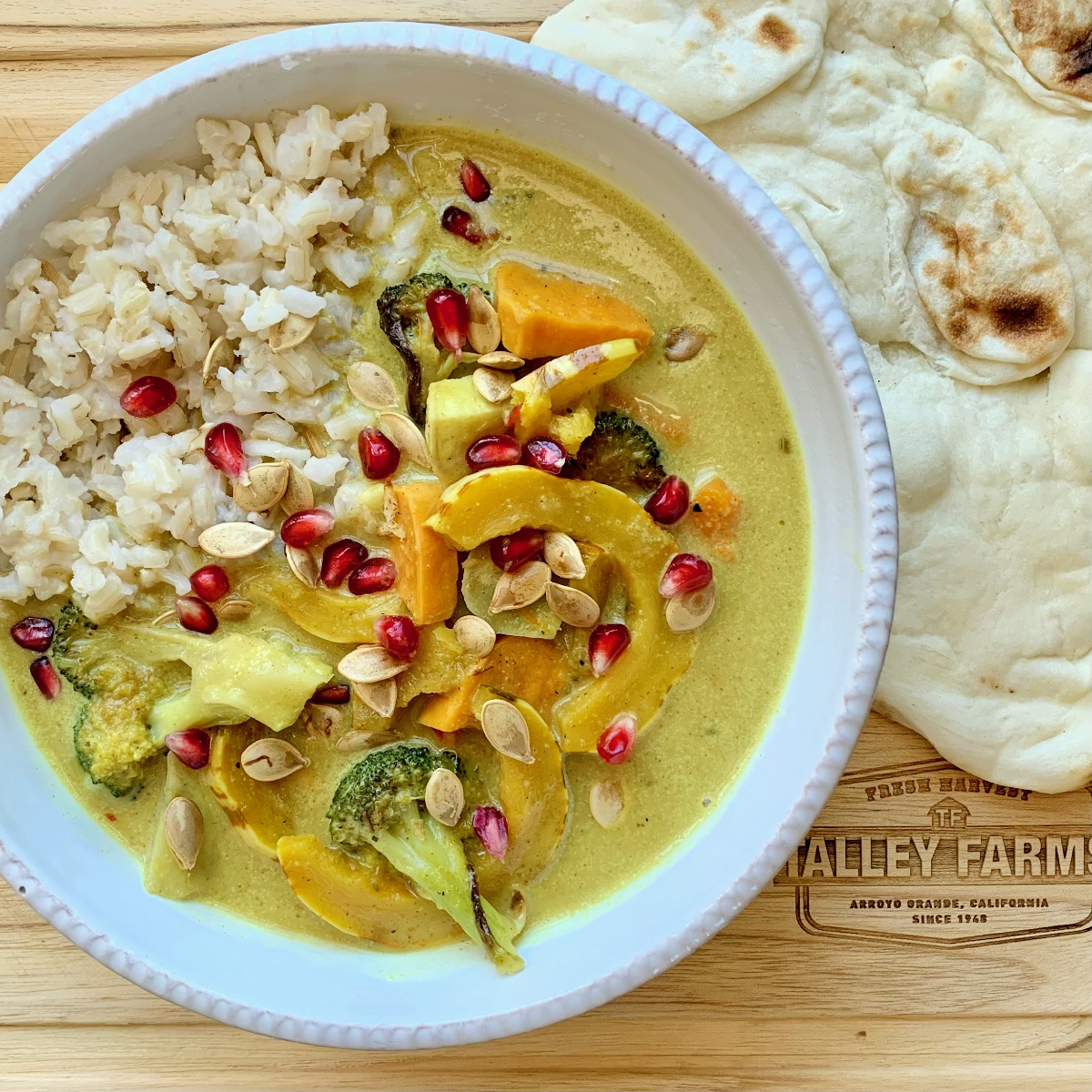 Roasted Vegetable Yellow Curry