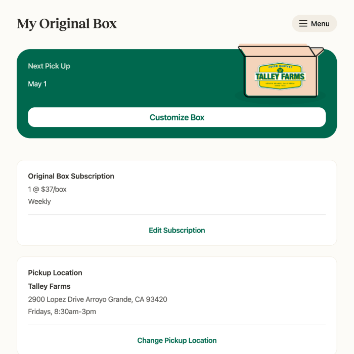 Change Subscription