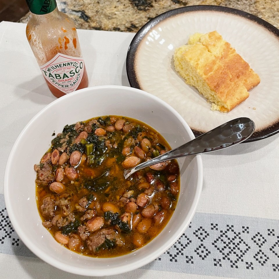 Instant Pot Beans and Greens