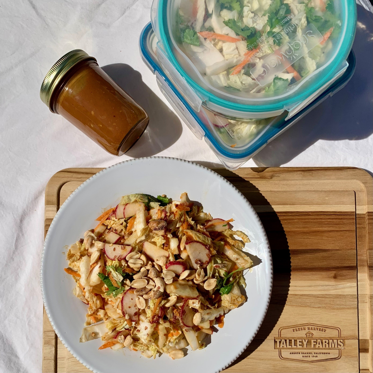 Thai Napa Cabbage Salad