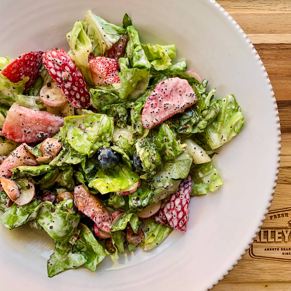 Strawberry Poppyseed Salad